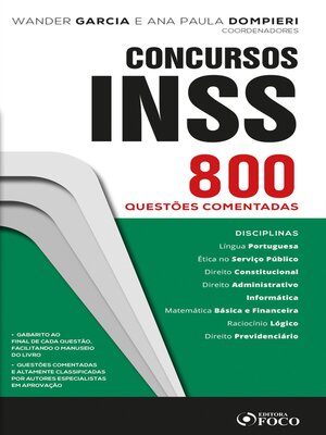 cover image of Como Passar em Concursos do INSS